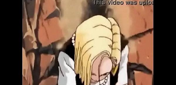  Dragon Ball Z - Vegeta comendo a Android 18 Vegeta fucking with Android 18